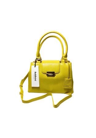 BALDININI TREND Borsa Donna Baldinini Trend 18_Pistoia-Senape. Borsa tracolla. Doppio Scompartimento. Dettagli Dorati. Logo Frontale. da donna