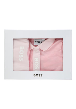 Hugo Boss Completo Bambina Set pigiama e bavaglino da bambino