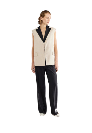 ERIKA CAVALLINI Gilet Donna scollo dietro da donna