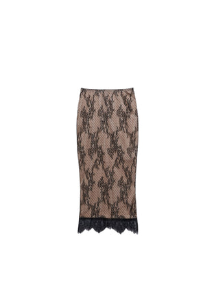 ANIYE BY Gonna midi LEONIE Donna fantasia pois e pizzo da donna