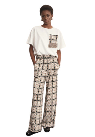 AKEP T-shirt Donna Akep con taschino da donna