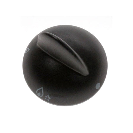 Manopola Nera per Piano Cottura Rex PBL64UV, PNL64UV, PNL64V, PTL64UV