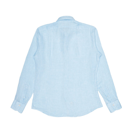 GRIGIO Camicia Uomo Grigio Lino da uomo