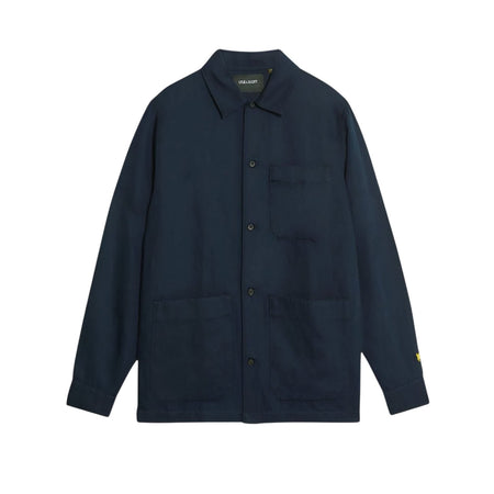 LYLE & SCOTT Camicia Lyle & Scott Linen Blend Overshirt da uomo