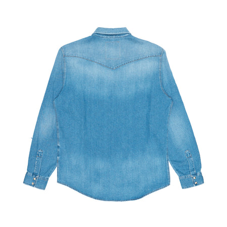 MESSAGERIE Camicia Denim Uomo Messagerie Plumber Bleach da uomo