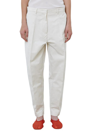 MEIMEIJ Pantalone palazzo panna Donna tela jeans da donna