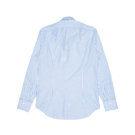 GRIGIO Camicia Uomo Grigio Camicia Riga Azzurra/Blu da uomo