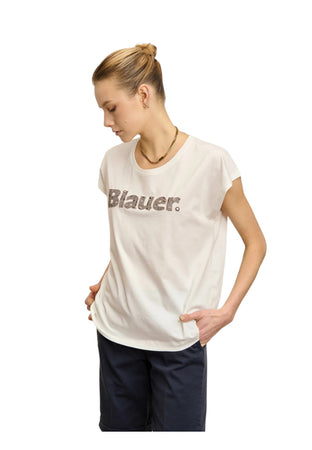 Blauer T-shirt Donna 25sbldh02389-ve MYRTLE da donna