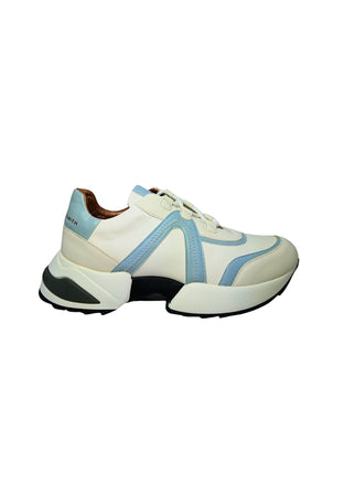 ALEXANDER SMITH Scarpe Donna Alexander Smith Sneakers Marble Woman-White Azure da donna