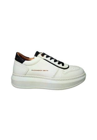 ALEXANDER SMITH Scarpe Donna Alexander Smith Sneakers Cambridge Woman-White Black da donna