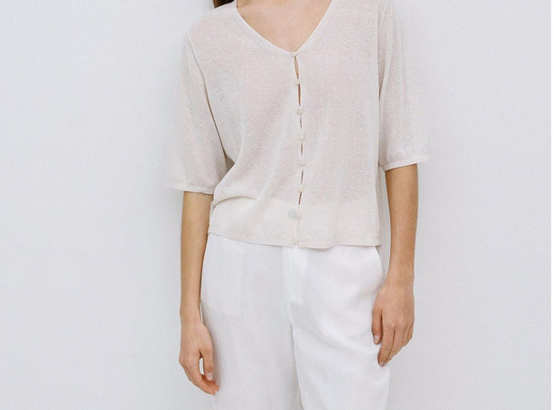 YERSE Cardigan Donna 42536 Cotone organico da donna