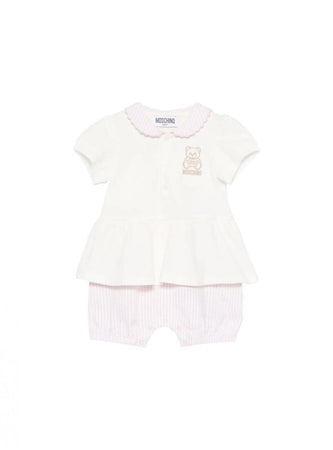 moschino Tutina Bambina Moschino MDY019_LFA01_84324 da bambino
