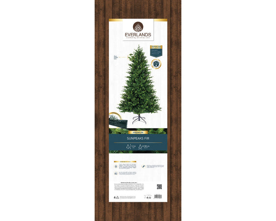 Albero di natale "Sunpeaks " 70 % in PE Effetto Real Touch + PVC Altissima qualità