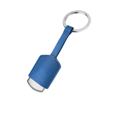 Portachiavi MORELLATO pelle blu Story