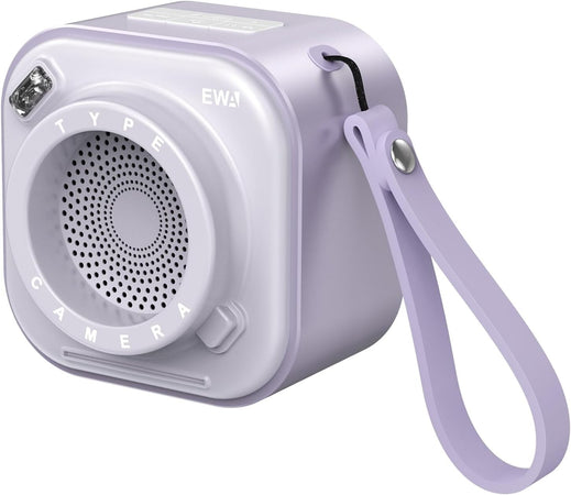 EWA Mini altoparlante wireless Bluetooth con cordino wireless portatile Viola