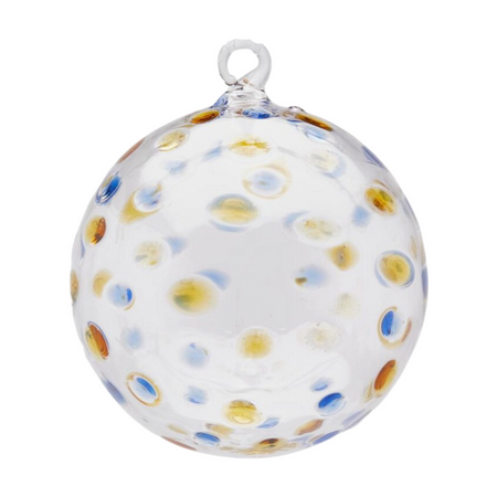 Pallina per albero di Natale trasparente, in vetro, Ø 10 cm