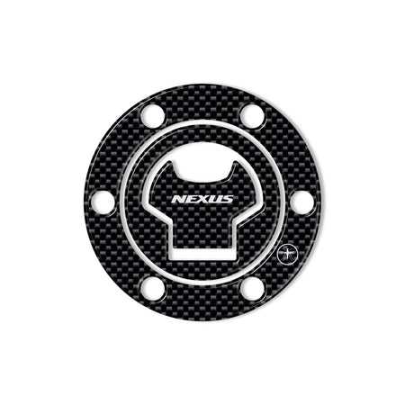 Tappo ADESIVI 3D CARBONIO PROTEZIONE SERBATOIO x Scooter GILERA NEXUS dal 2008
