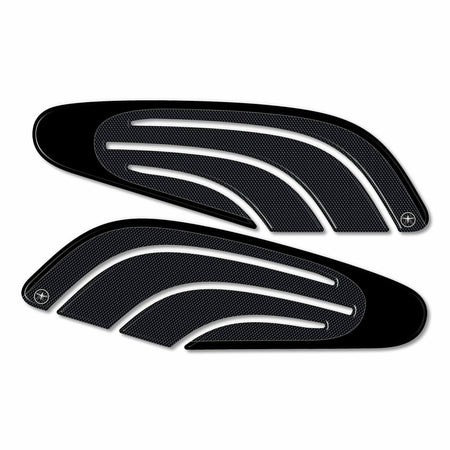 2 PROTEZIONI LATERALI 3D SERBATOIO compatibili per MOTO XSR 700 YAMAHA XSR700