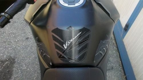 KIT ADESIVI 3D PROTEZIONE SERBATOIO COMPATIBILI per MOTO SUZUKI Vstrom 2002-2011