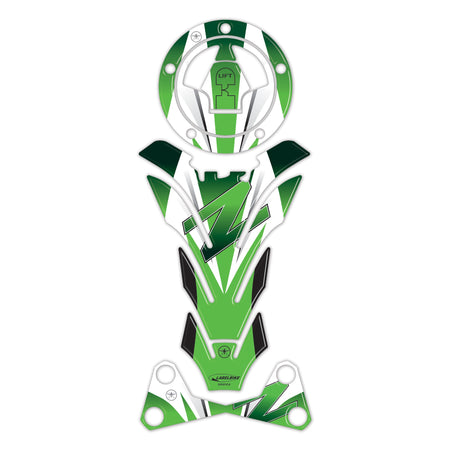 ADESIVI 3D gel PROTEZIONE compatibile per MOTO KAWASAKI Z750 Z1000 Z 750 Z 1000