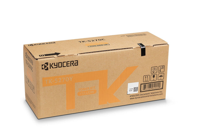 KYOCERA TK-5270Y Toner Kit Giallo: 6.000 pagine A4 (ISO/IEC 19798) per ECOSYS M-6x30cidn/P-6230cdn
