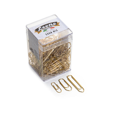 Gran Mix Fermagli Ottonati 125Gr Assortiti Leone