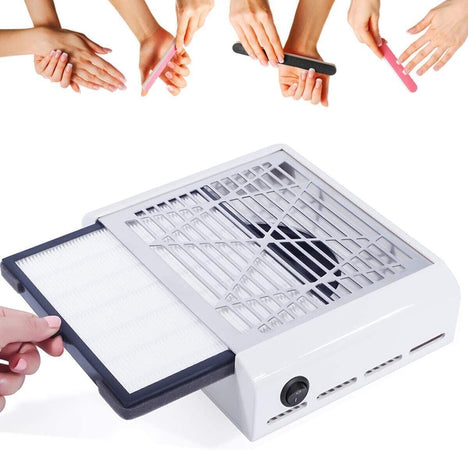 Aspiratore per unghie professionale, Aspirapolvere Elettrico a basso rumore con