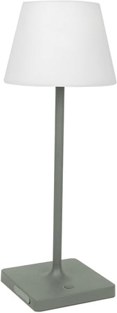 Lampada da tavolo senza fili ricaricabile, LED Eye-Protect, Corpo in Alluminio
