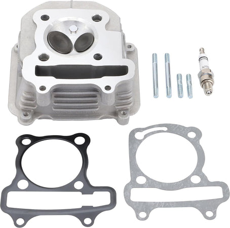 GOOFIT Testa cilindrica con Guarnizione sostituzione per 4 Tempi GY6 150cc ATV S