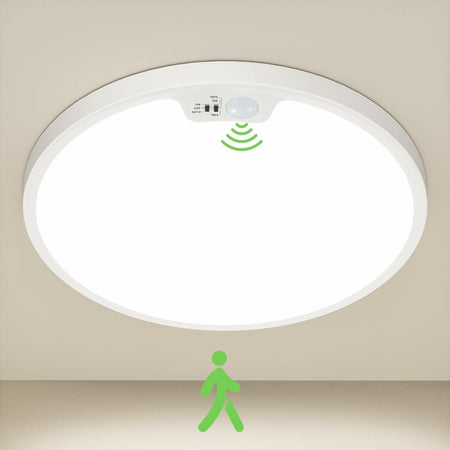Lampada da soffitto a LED con sensore di movimento AC220V-240V 50/60Hz - 4000K