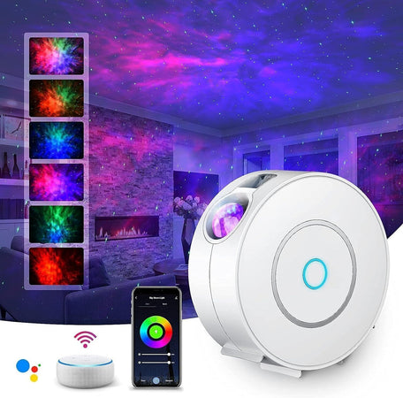 LED Lampada Proiettore Smart, Luce Notturna per Bambini, Proiettore Lampada