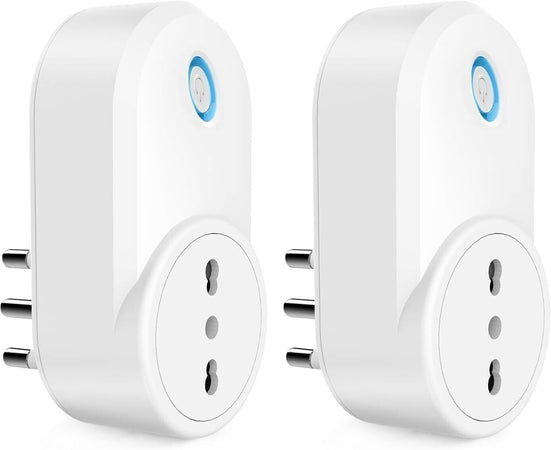 Presa Smart WiFi, Maxcio Presa Intelligente WiFi Italiana 16A, Energia Monitor