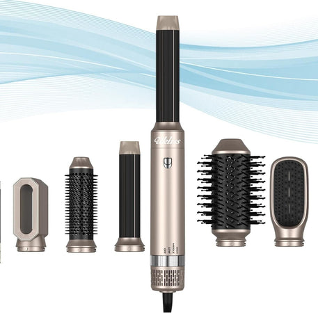 Spazzola Asciugacapelli Air Styler 6 in 1, UKLISS Hair Styler con Ferro