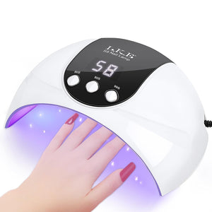 Lampada UV per unghie in gel 18 perle 3 impostazioni di timer sensore automatico