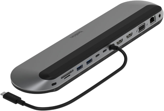 Belkin Connect Dock Pro USB-C 11 in 1-Pro Dock supporta 3 monitor Silicon Motion