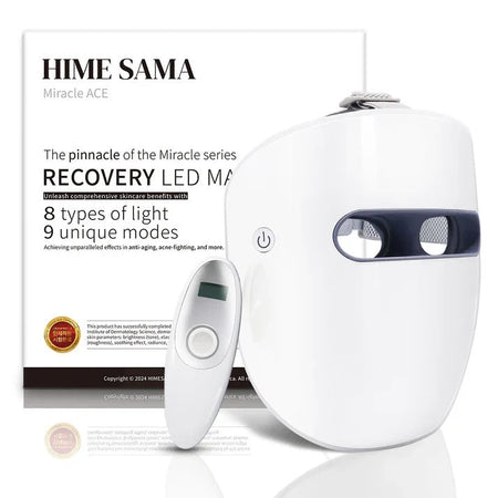 Maschera Viso LED, 8 Colori LED HIME SAMA Miracle ACE per la Cura della Pelle