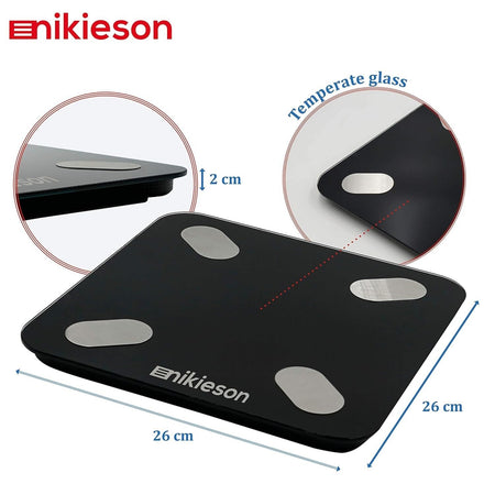 Bilancia impedenziometrica professionale digitale a LED, elettronica Bluetooth