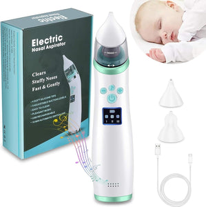 Pulitore nasale elettrico per bambini, aspiratore di muco per bambini