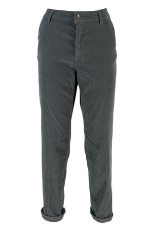 Atelier Cigala's Pantaloni Grigio da donna