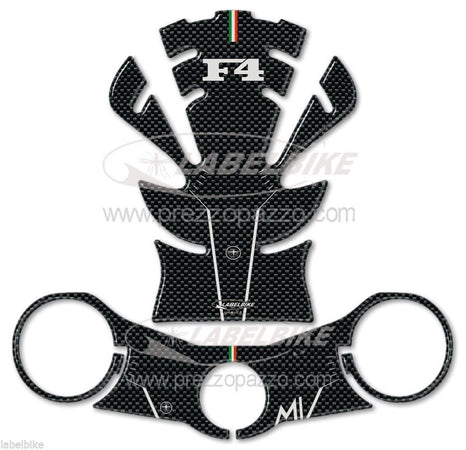 KIT ADESIVI PROTEZIONE SERBATOIO compatibili per MOTO MV AGUSTA F4 1999-2009
