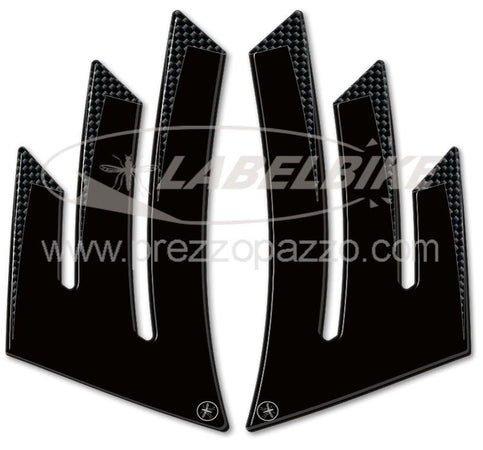 2 ADESIVI gel PROTEZIONI LATERALI SERBATOIO compatibili per MOTO YAMAHA TDM 900