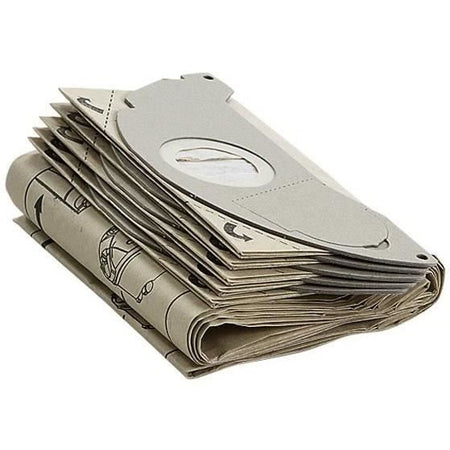 Set di 5 sacchetti filtro in carta per aspirapolvere Krcher A 2120/3001/2501/2601/WD 2500