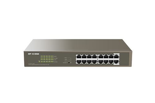 Ip-com switch 16-port gigabit desktop/rackmount with 16-port poe - G1116P-16-150W