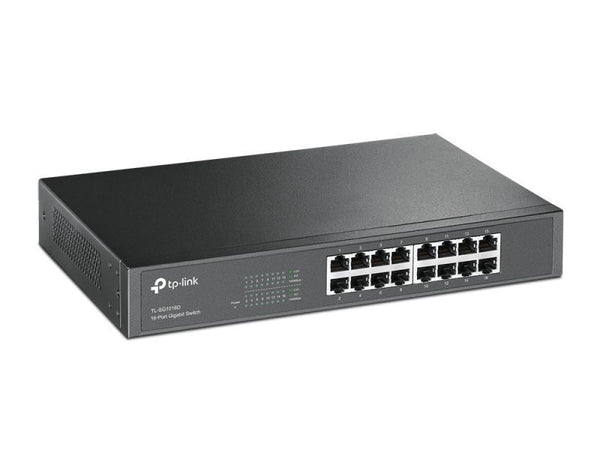 Tp-link tl-sg1016d non gestito gigabit ethernet (10/100/1000) nero