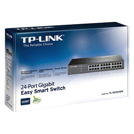 Router da Tavolo TP-Link TL-SG1024DE LAN 100/1000 48 Gbps Nero