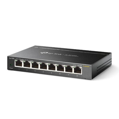 Tp-link tl-sg108s non gestito gigabit ethernet (10/100/1000) nero