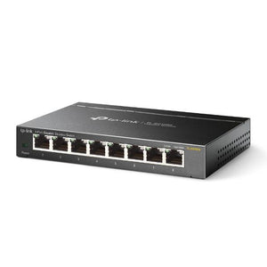 Tp-link tl-sg108s non gestito gigabit ethernet (10/100/1000) nero