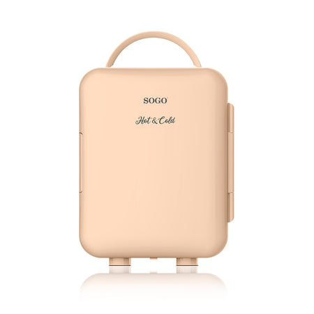 SOGO Minifrigo portatile funzione RAFFREDDAMENTO / RISCALDAMENTO frigorifero 48W / capacità 6x330ml / -18°C a 60°C / 12V DC car charging