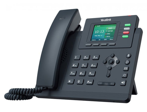 Yealink sip-t33g telefono ip grigio 4 linee led