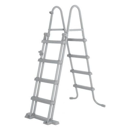 Scaletta piscina bestway 58331 4 flowclear h. max 122 cm grigio